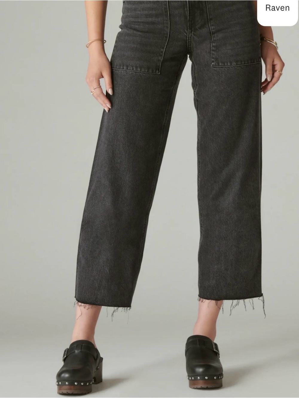 Lucky High Rise Wide Leg Jeans